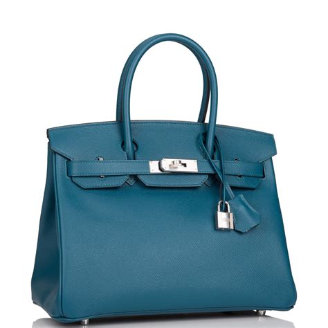 hermes vert bosphore birkin.